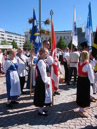 Karjalaiset kesäjuhlat Lahdessa kesällä 2005